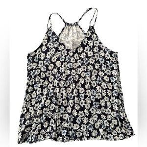 LOFT Floral Strappy Camisole